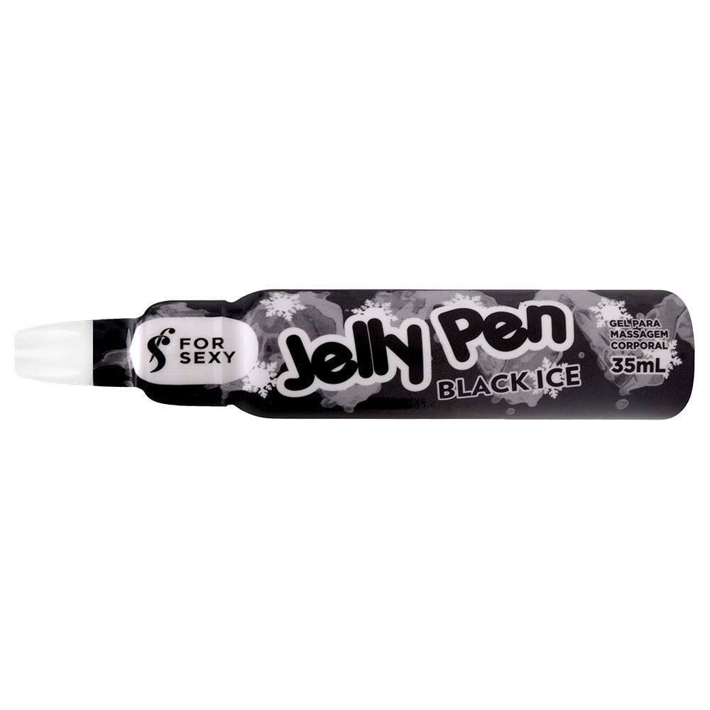 Jelly Pen Black Ice Caneta Funcional 35ml For Sexy