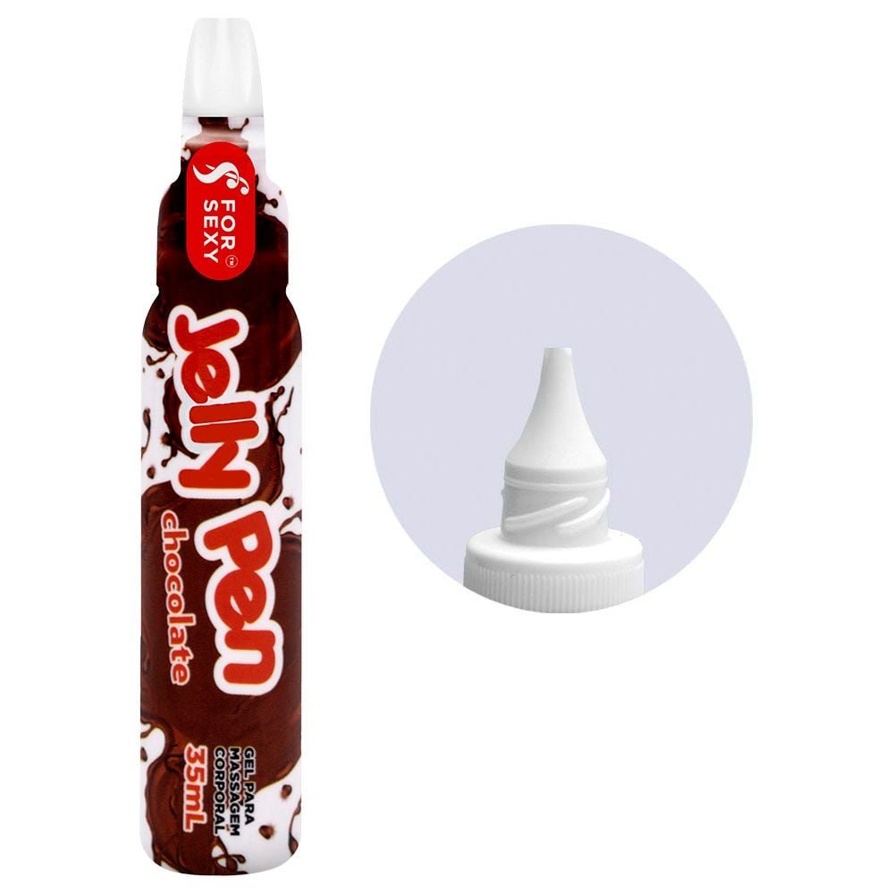 Jelly Pen Doces Caneta Comestível 35ml For Sexy