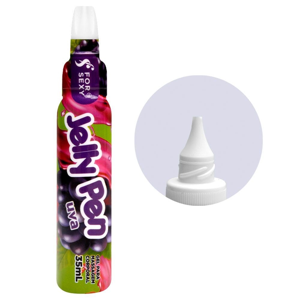 Jelly Pen Frutada Caneta Comestível 35ml For Sexy
