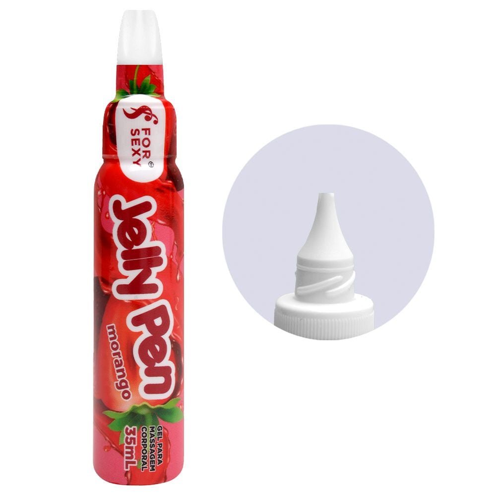 Jelly Pen Frutada Caneta Comestível 35ml For Sexy