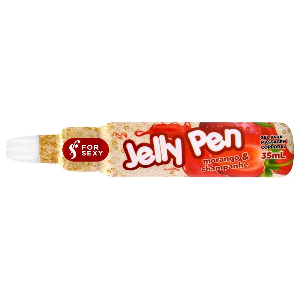 Jelly Pen Frutada Caneta Comestível 35ml For Sexy