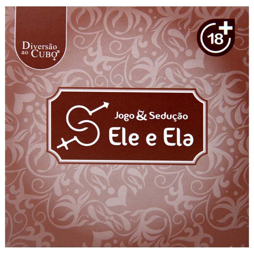 Jogo E Sedução Ele E Ela 05 Itens Diversão Ao Cubo
