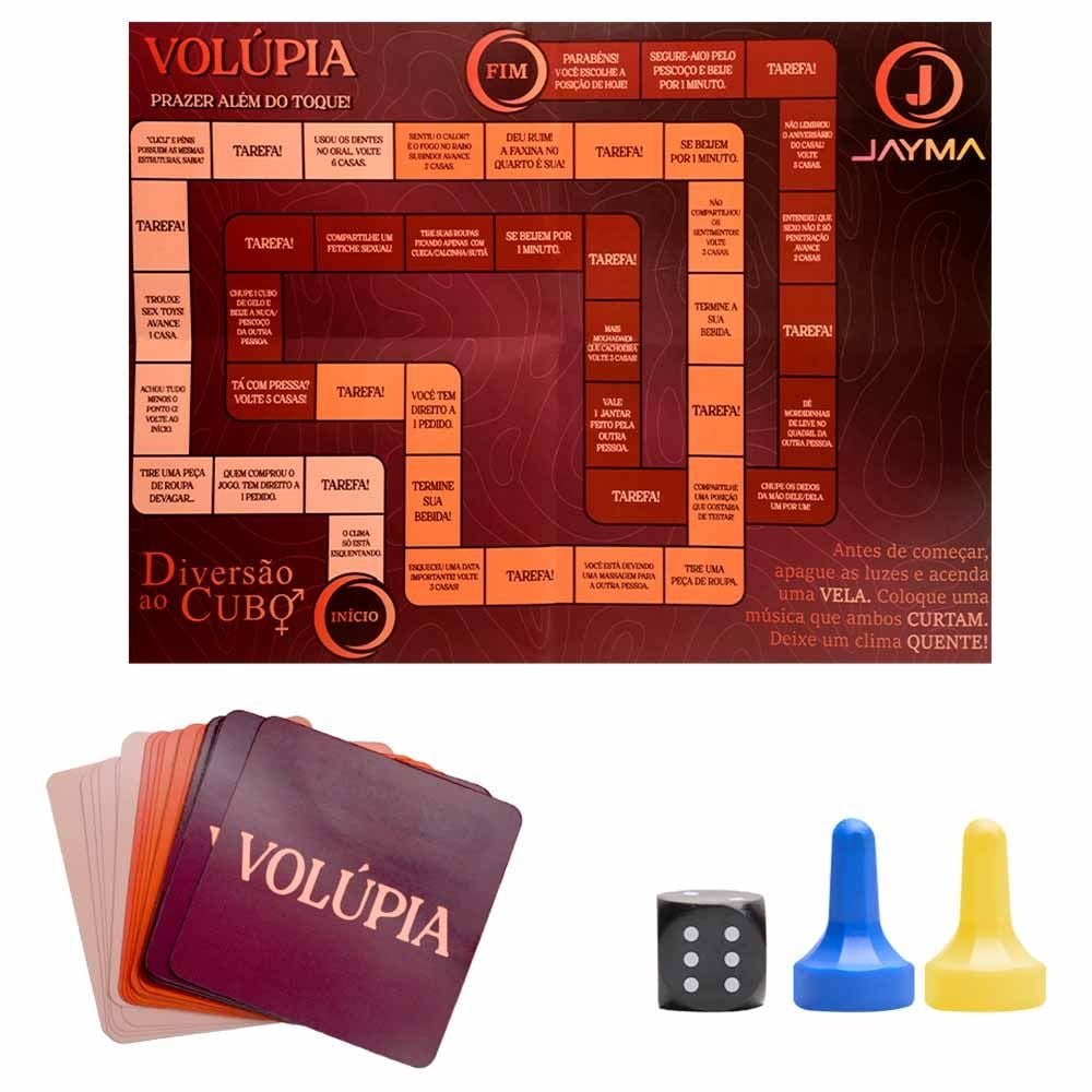 Jogo Volúpia Tabuleiro Diversão Ao Cubo