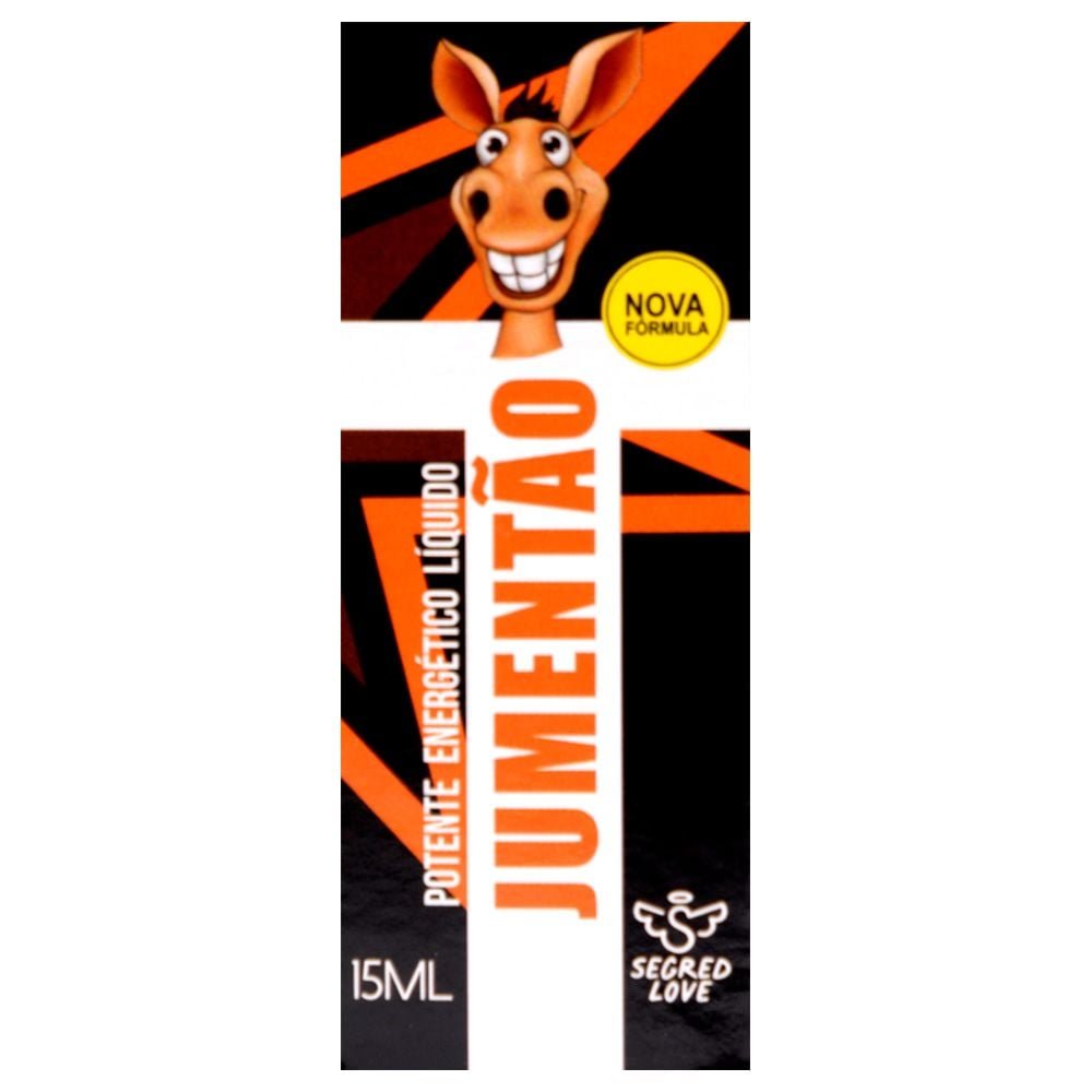 Jumentão Bebida Energética Excitante 15ml Segred Love