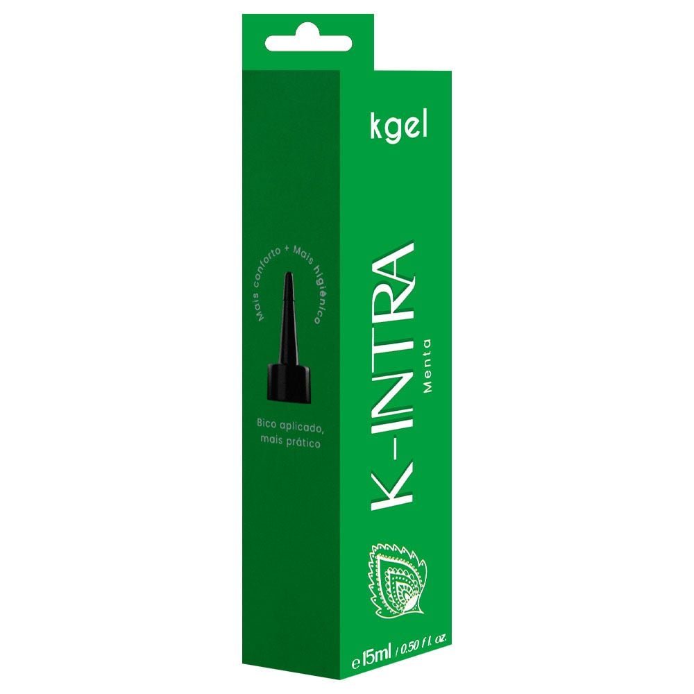K–intra Lubrificante Aroma Menta 15ml Kgel