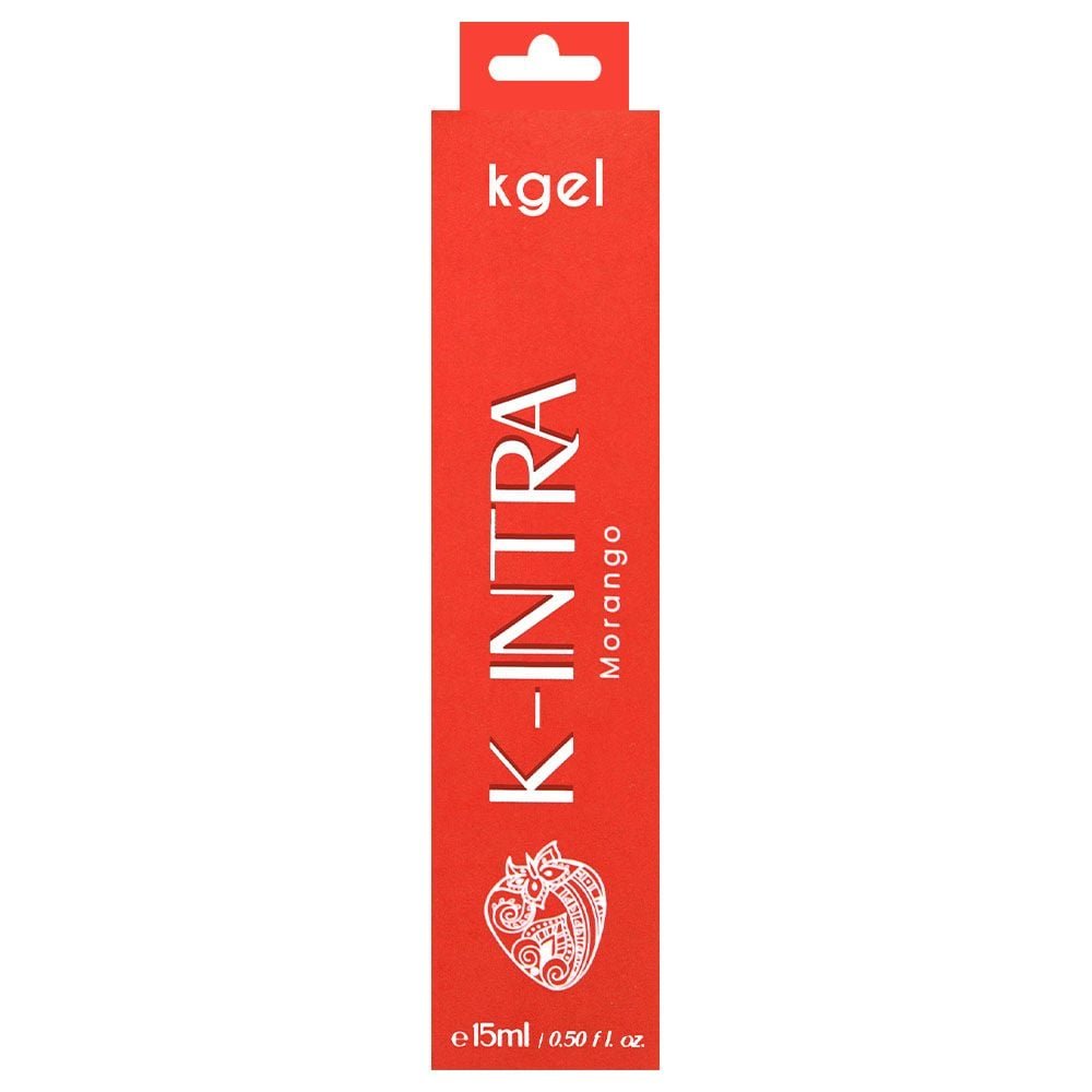 K–intra Lubrificante Aroma Morango 15ml Kgel