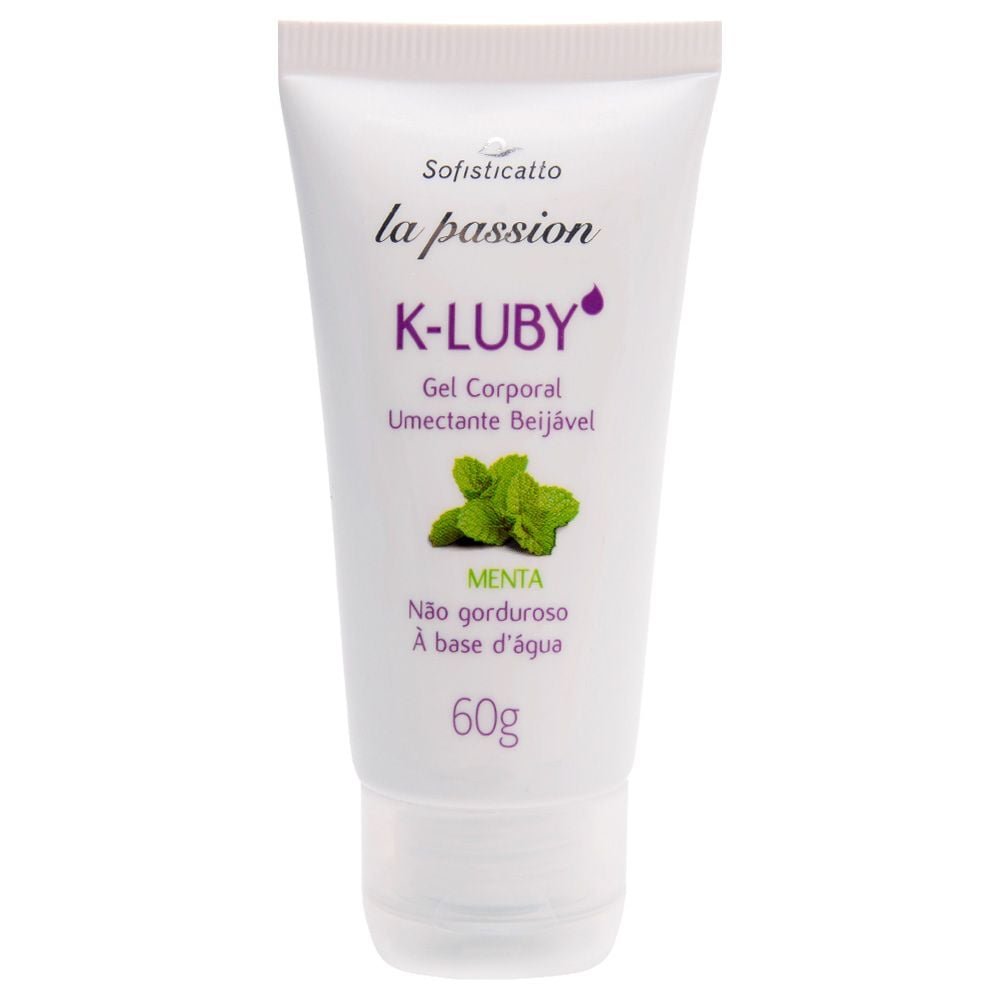 K-luby Gel Umectante Beijável Lubrificante 60g Sofisticatto