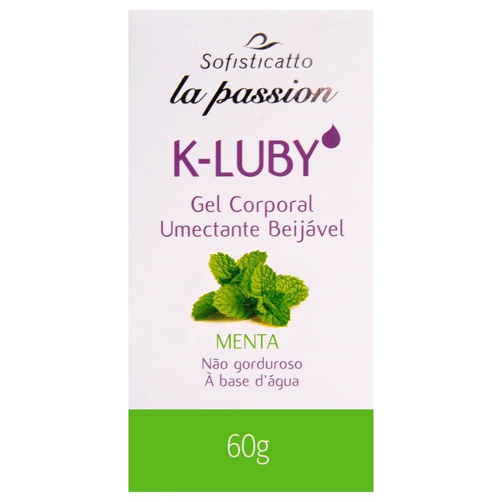K-luby Gel Umectante Beijável Lubrificante 60g Sofisticatto