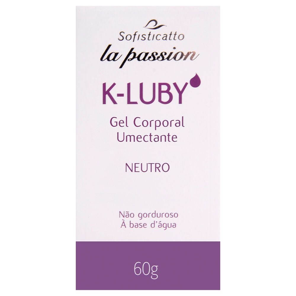 K-luby Gel Umectante Lubrificante 60g Sofisticatto