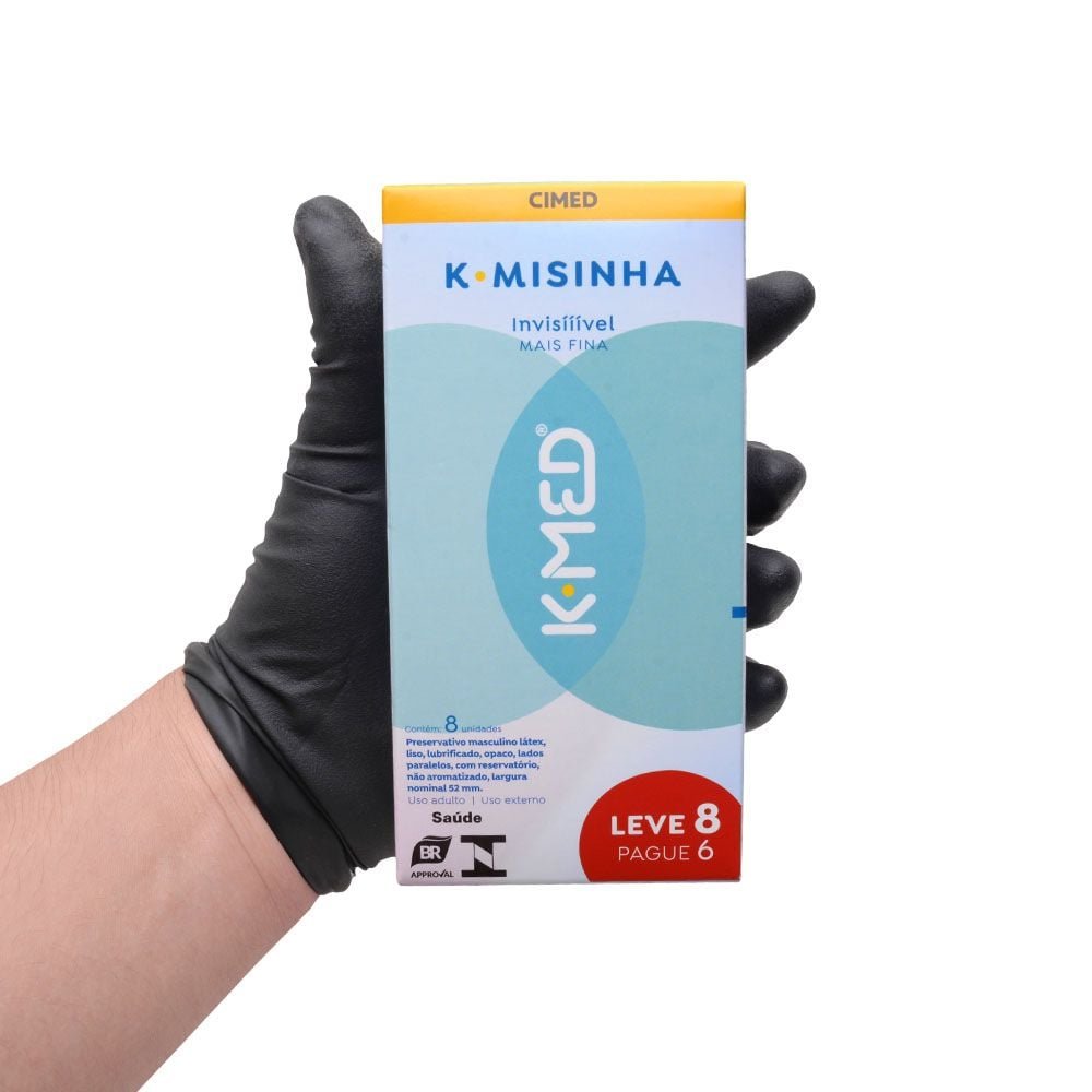K-med K-misinha Invisível 08 Unidades Cimed
