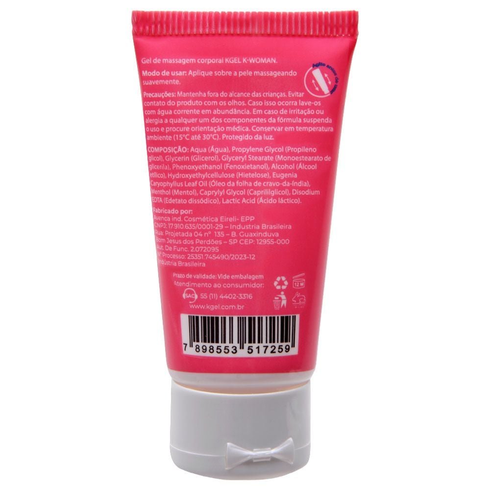 K-woman Gel Excitante Vibrações 20ml Kgel
