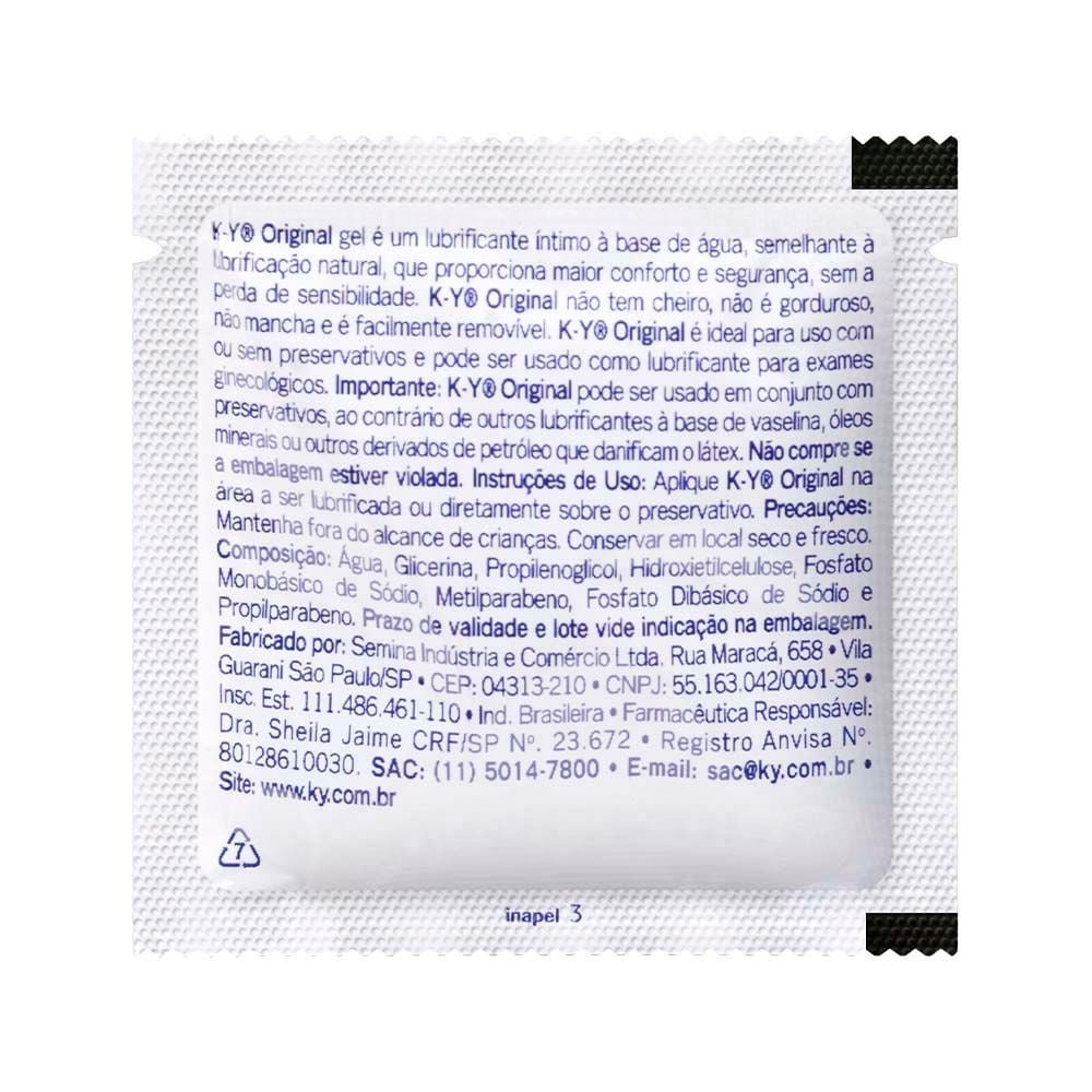 K-y Original Sachê Lubrificante 5g Ky