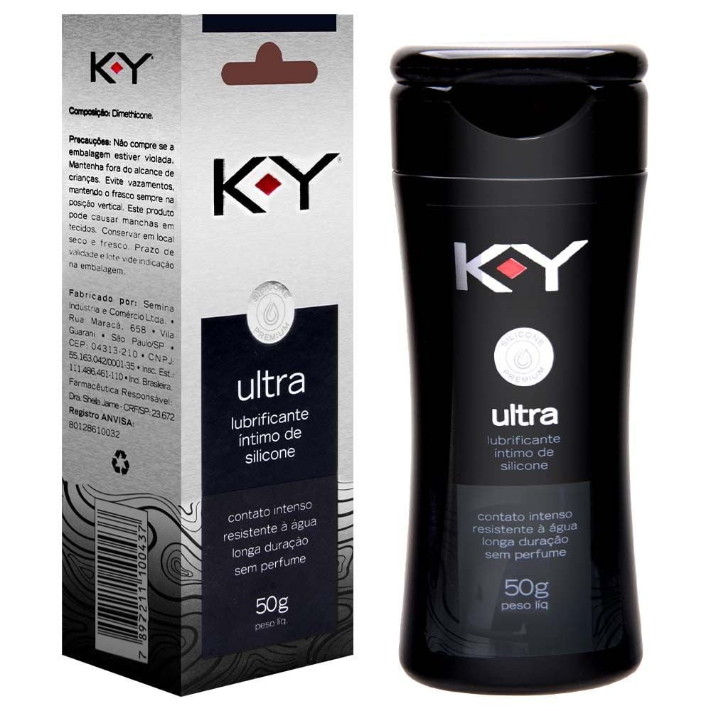 K-y Ultra Lubrificante íntimo Silicone 50g Ky