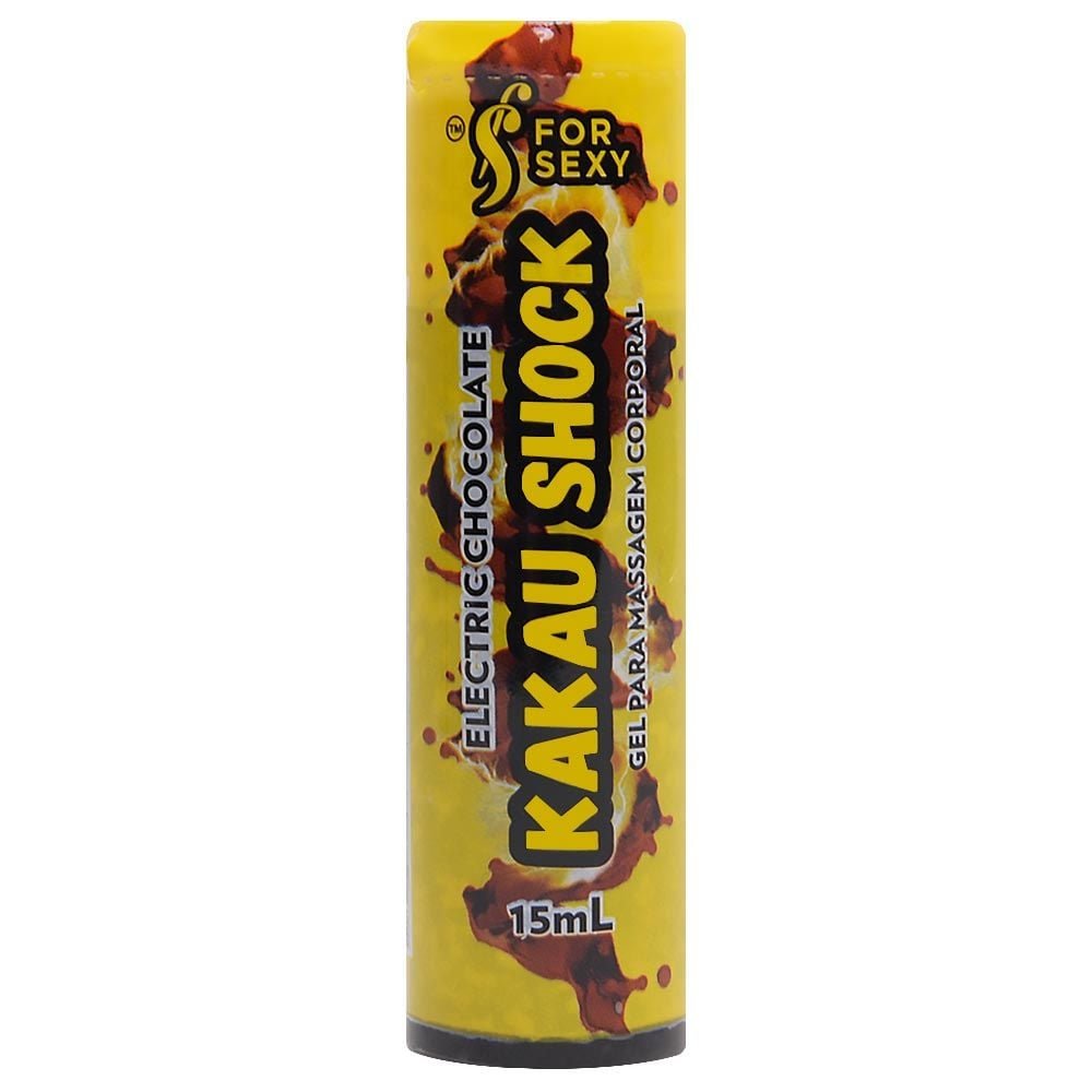 Kakau Shock Gel Vibrador Líquido Unissex 15ml For Sexy