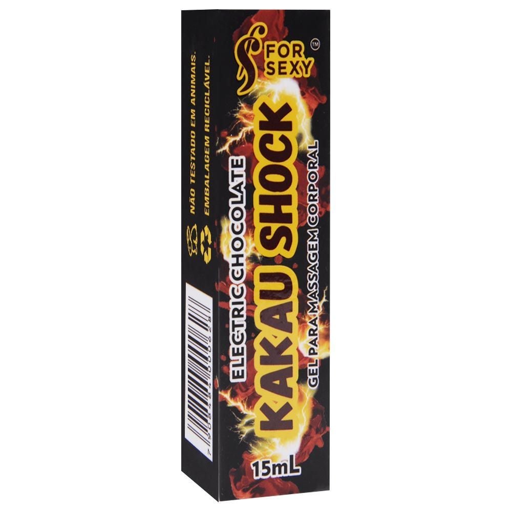 Kakau Shock Gel Vibrador Líquido Unissex 15ml For Sexy