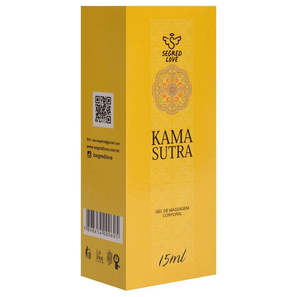 Kama Sutra Lubrificante 15ml Segred Love