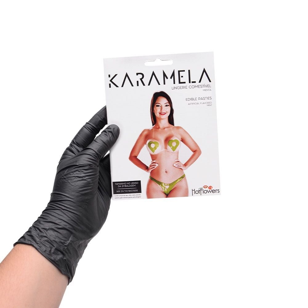 Karamela Conjunto Comestível G Hot Flowers