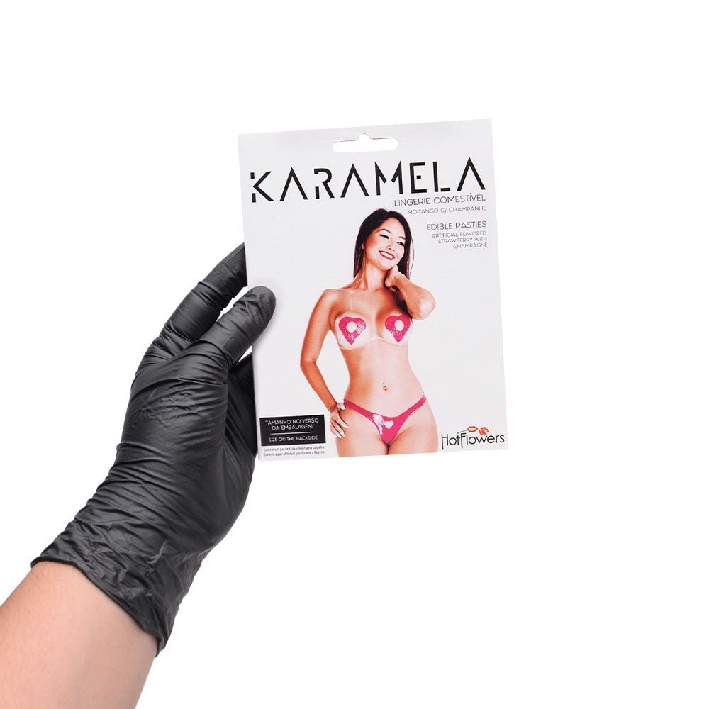 Karamela Conjunto Comestível G Hot Flowers