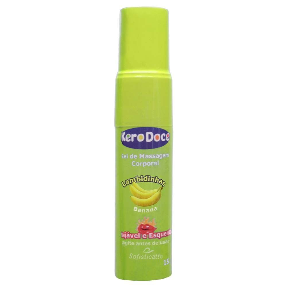 Kero Doce Gel Comestível Hot 15g Sofisticatto