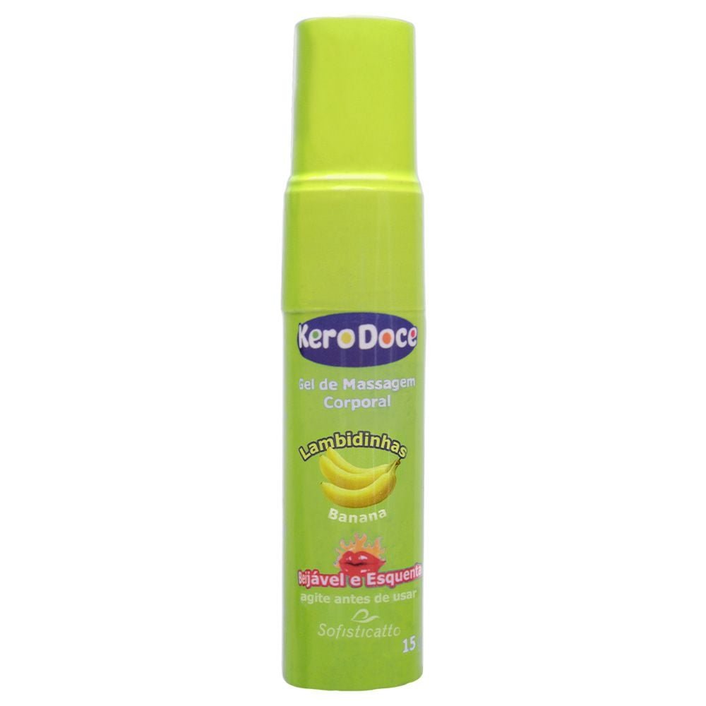 Kero Doce Gel Comestível Hot 15g Sofisticatto