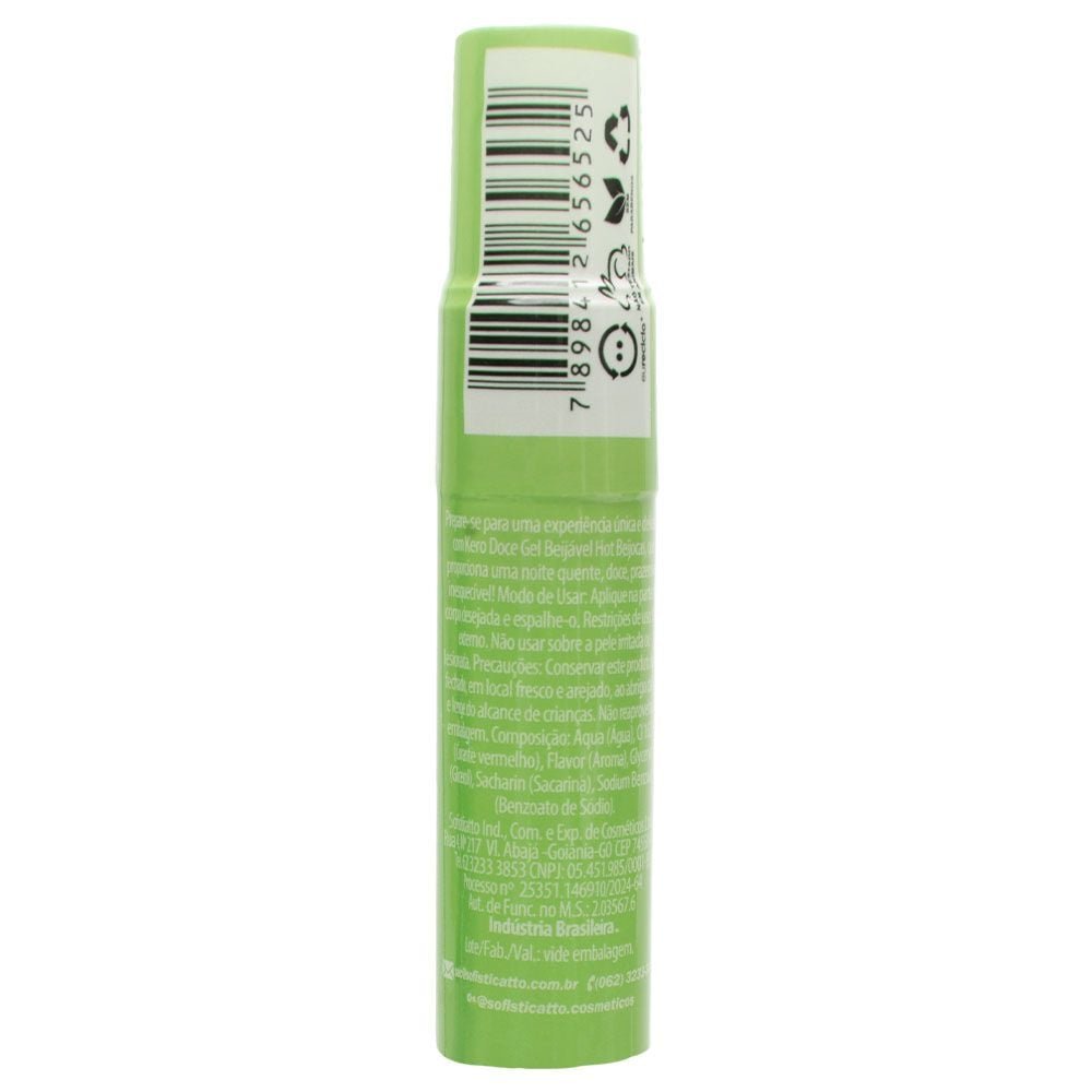 Kero Doce Gel Comestível Hot 15g Sofisticatto