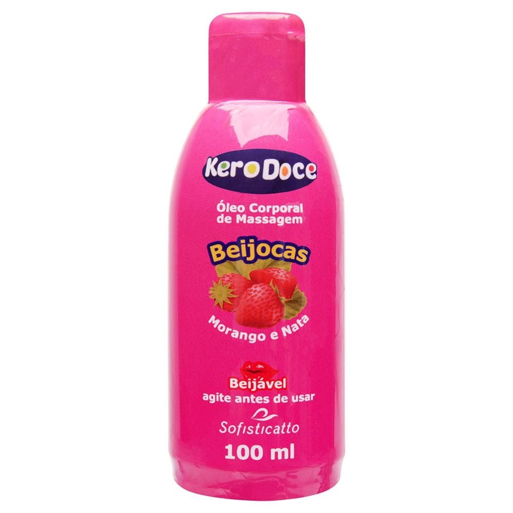 Kero Doce óleo Massagem Beijável 100ml Sofisticatto