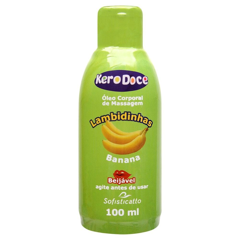 Kero Doce óleo Massagem Beijável 100ml Sofisticatto