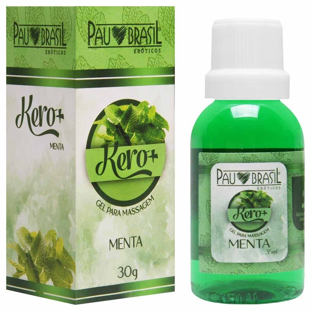 Kero+ Gel Comestível Para Massagem 30g Pau Brasil