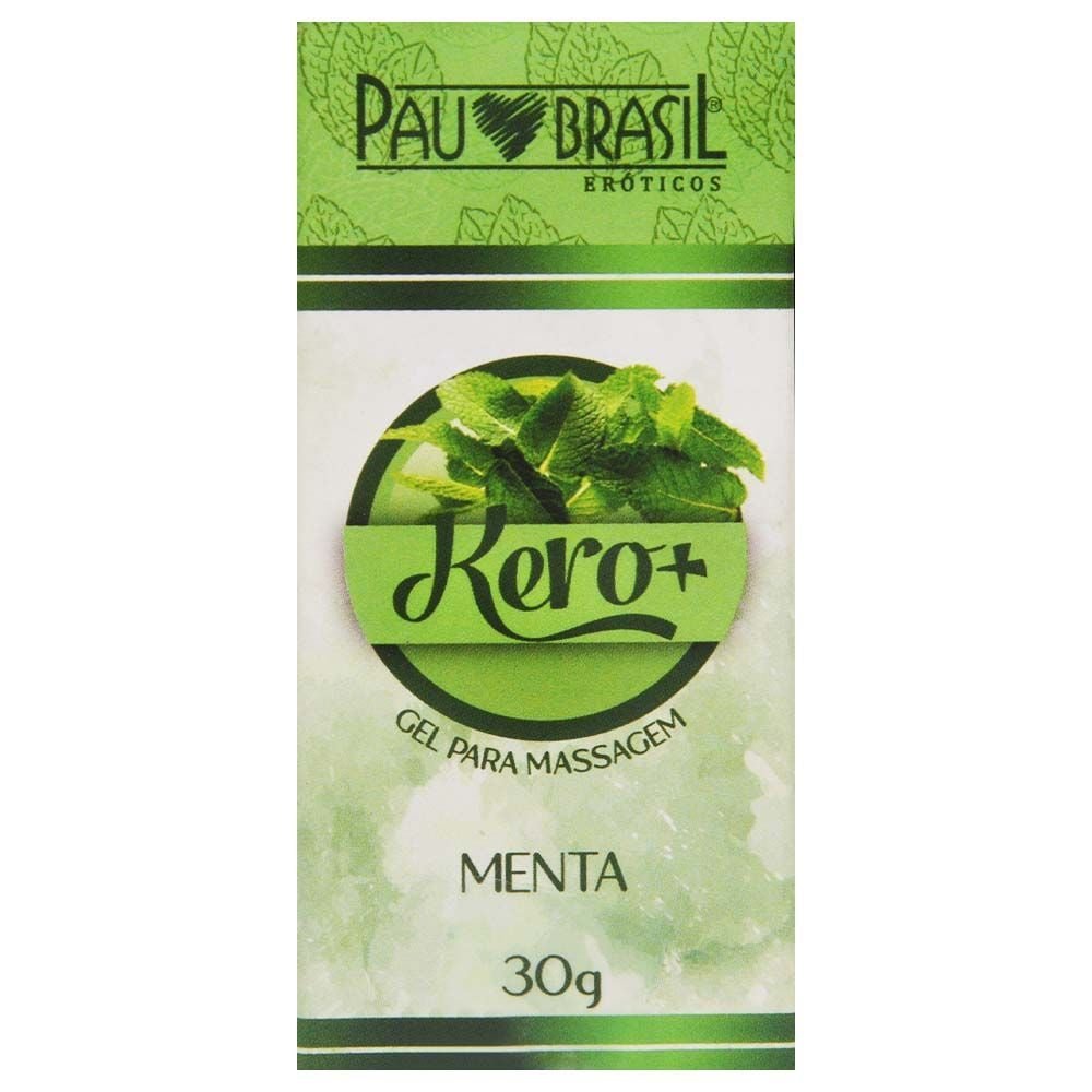 Kero+ Gel Comestível Para Massagem 30g Pau Brasil