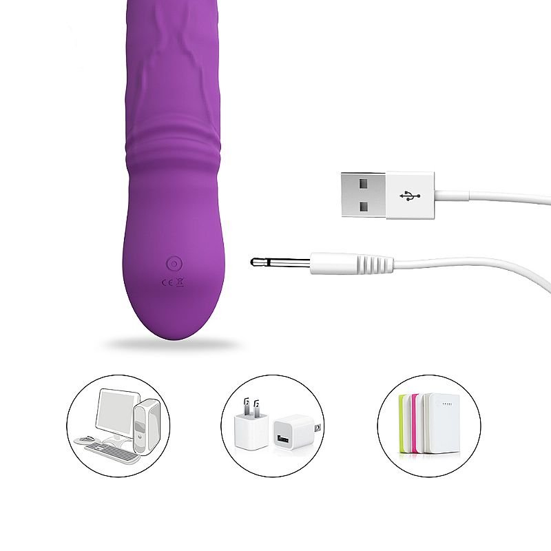 King Vibrador Feminino em Formato de Pênis - S-Hande - Bege