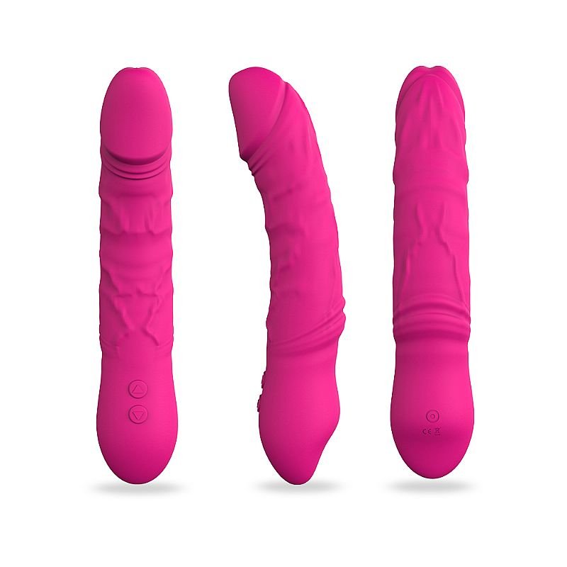 King Vibrador Feminino em Formato de Pênis - S-Hande - Pink