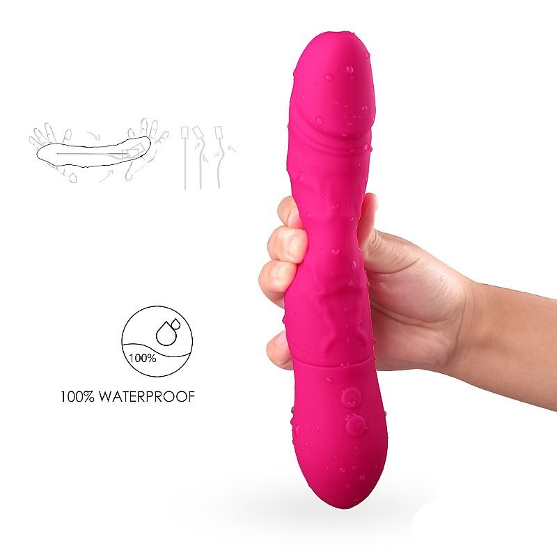 King Vibrador Feminino em Formato de Pênis - S-Hande - Pink