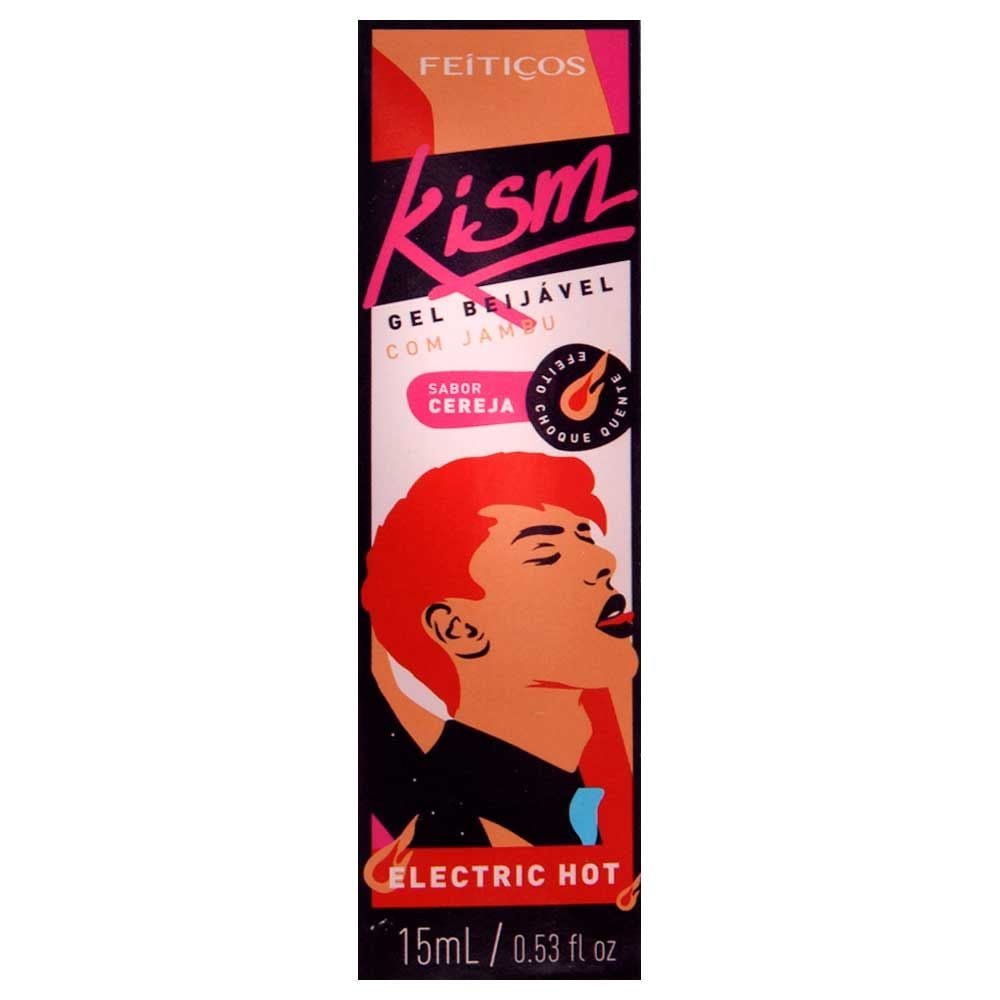 Kism Hot Gel Beijável Com Jambú Electric 15ml Feitiços