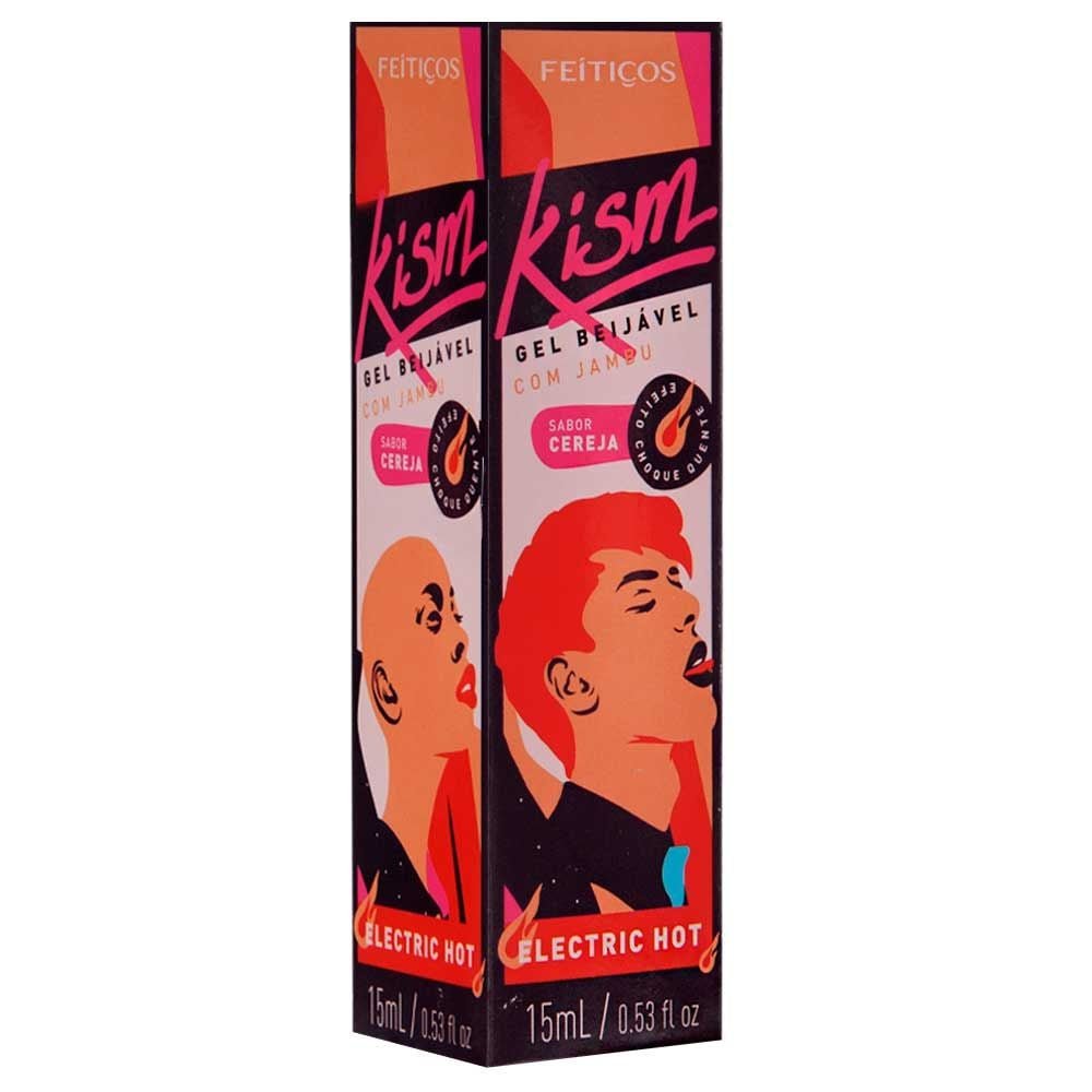 Kism Hot Gel Beijável Com Jambú Electric 15ml Feitiços