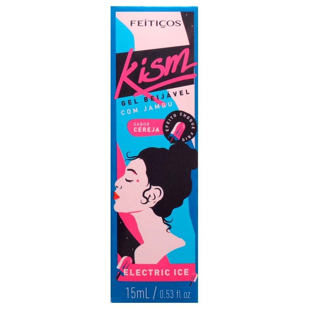 Kism Ice Gel Beijável Com Jambú Electric 15ml Feitiços