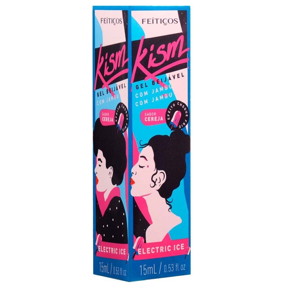 Kism Ice Gel Beijável Com Jambú Electric 15ml Feitiços