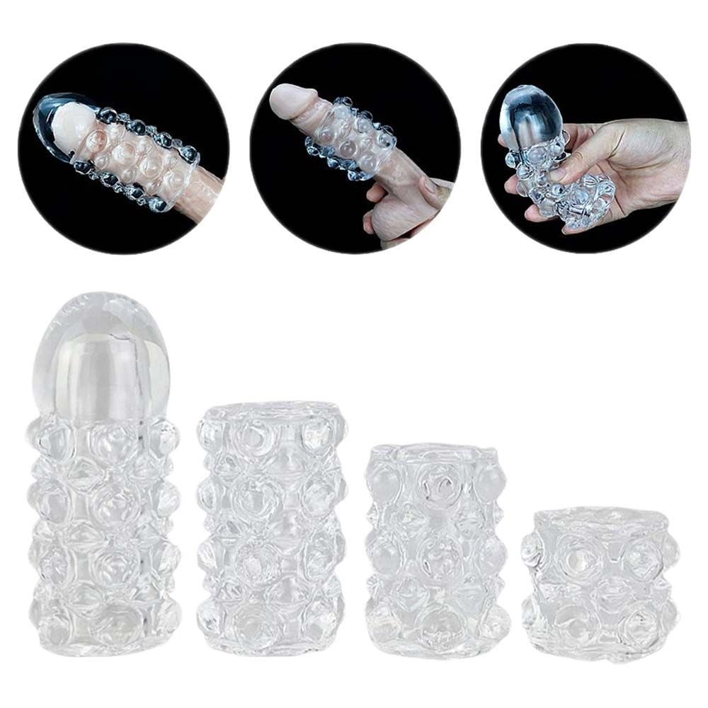 Kit 04 Capas Peniana Penis Sleeves Sexy Import