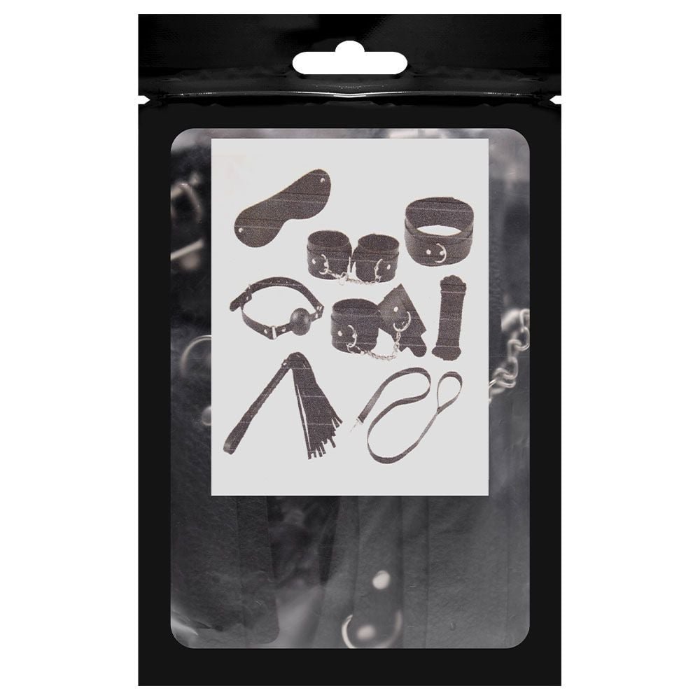 Kit 7 Itens Sado Erótico Bandage Bdsm 2 Sexy Import