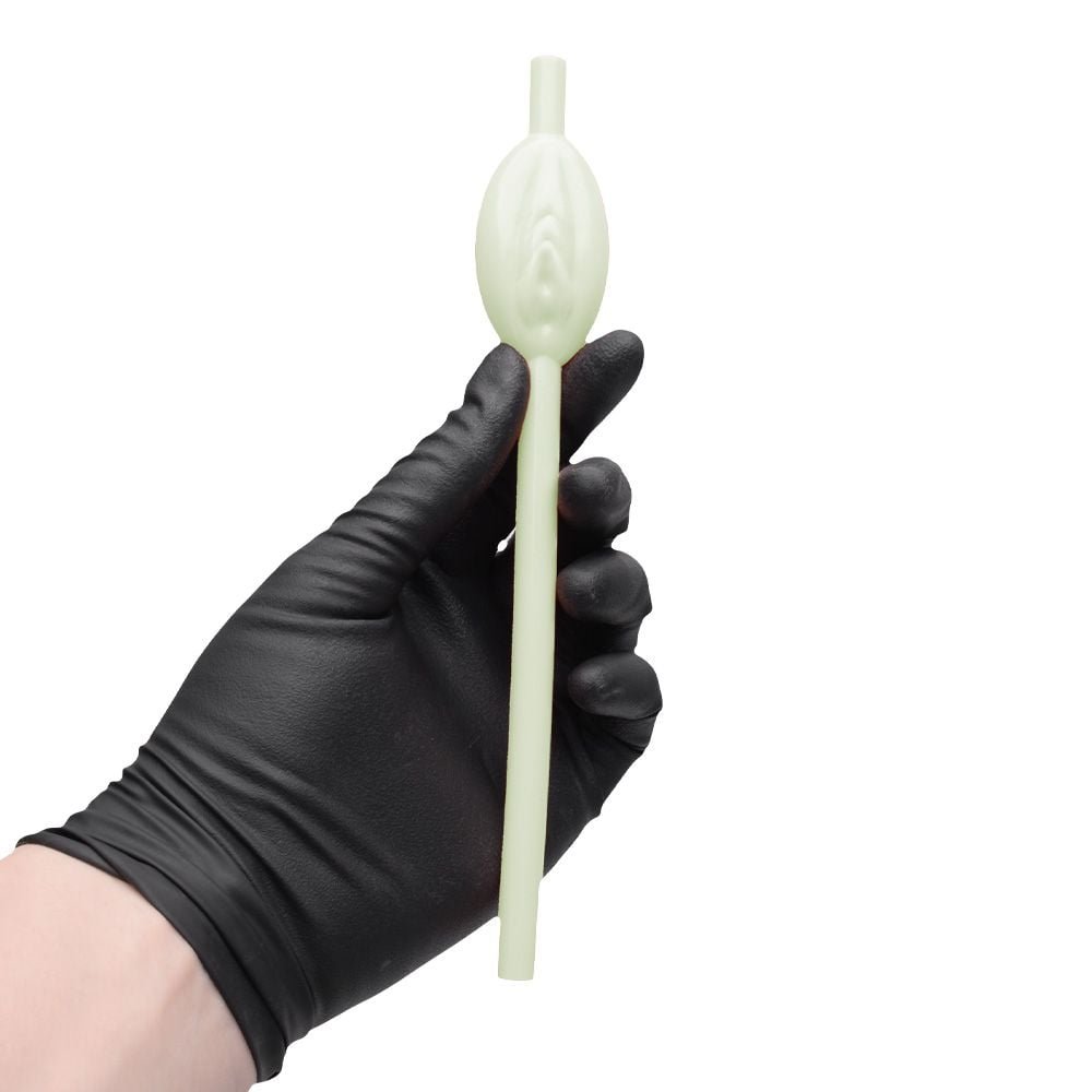 Kit 9 Canudos Vagina Fosforescentes Lovetoy Vipmix