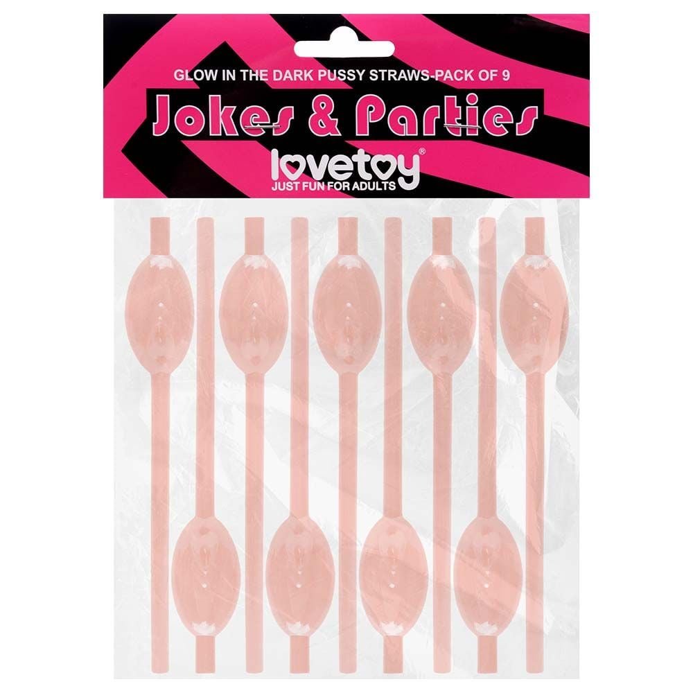 Kit 9 Canudos Vagina Originais Lovetoy Vipmix