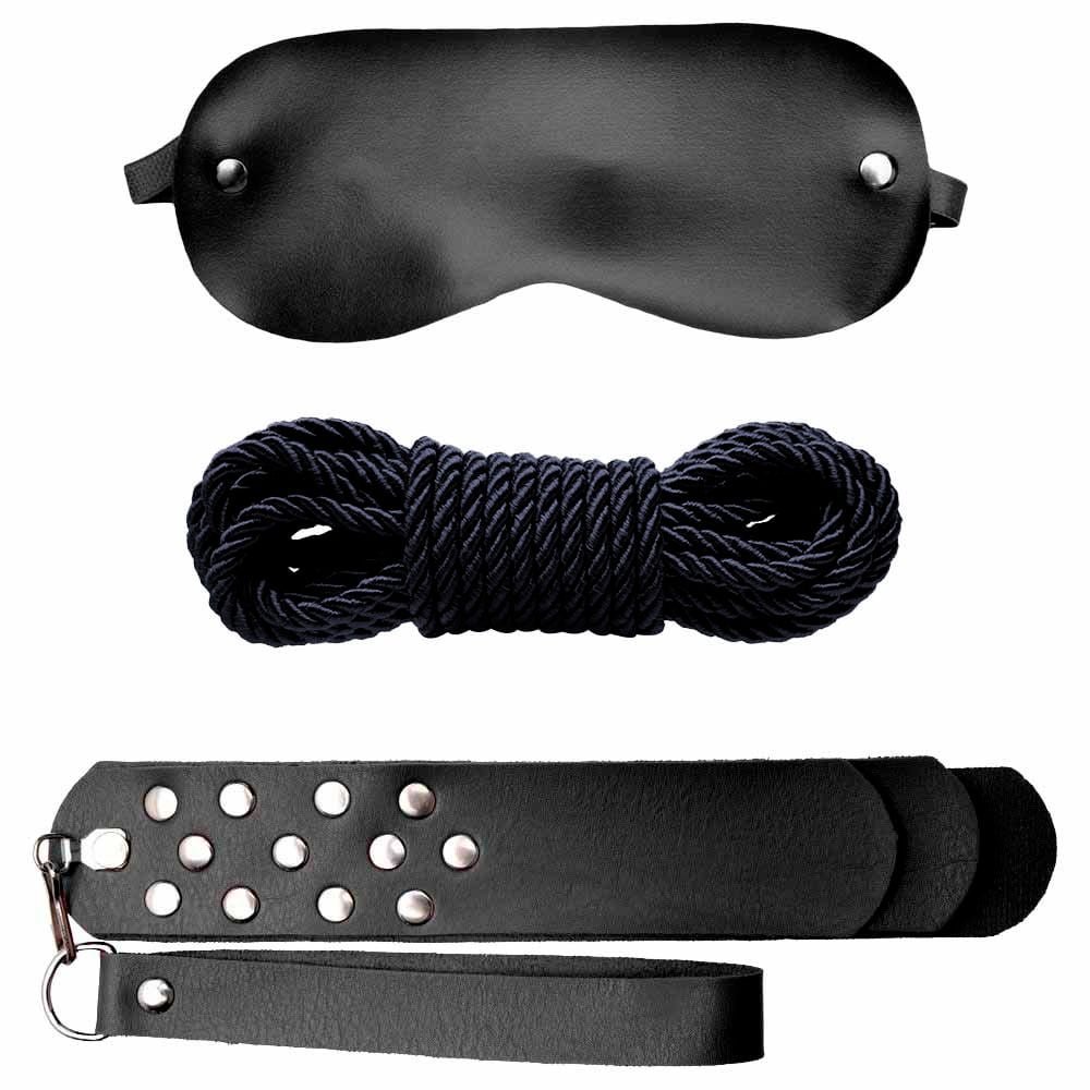 Kit Amarra E Castiga Sado 03 Itens Dominatrixxx