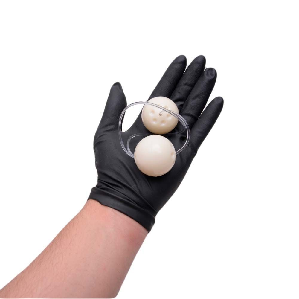 Kit Bolinha De Pompoar 02 Unidades Pau Brasil