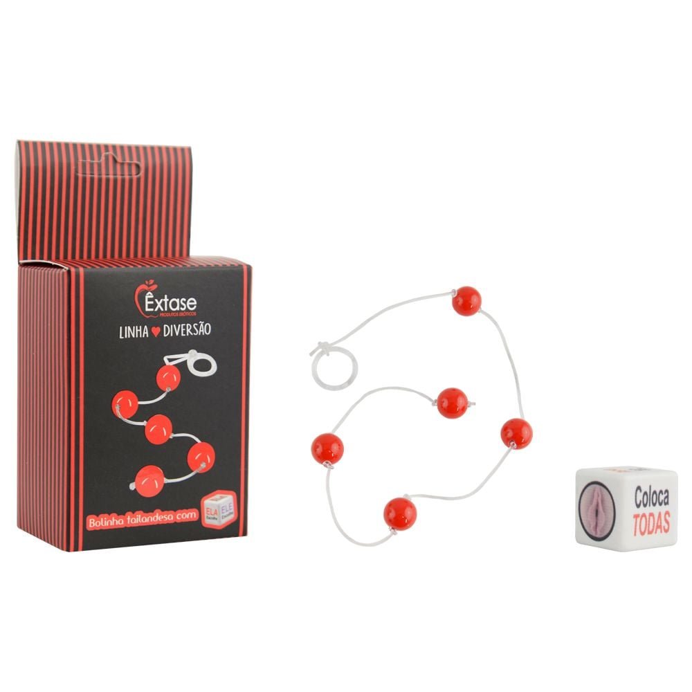 Kit Bolinha Tailandesa P Com Dadinho êxtase