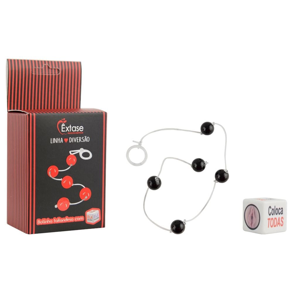 Kit Bolinha Tailandesa P Com Dadinho êxtase