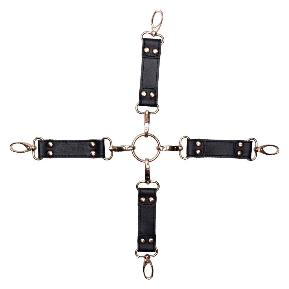 Kit Bondage 6 Itens Restrições Cruzada Youvibe Vipmix