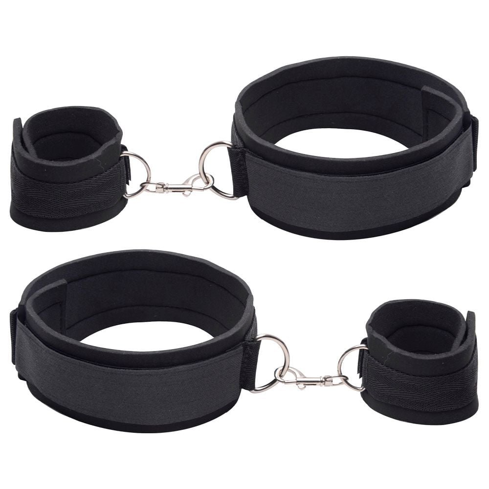 Kit Bondage 9 Itens Restrições Bdsm Youvibe Vipmix