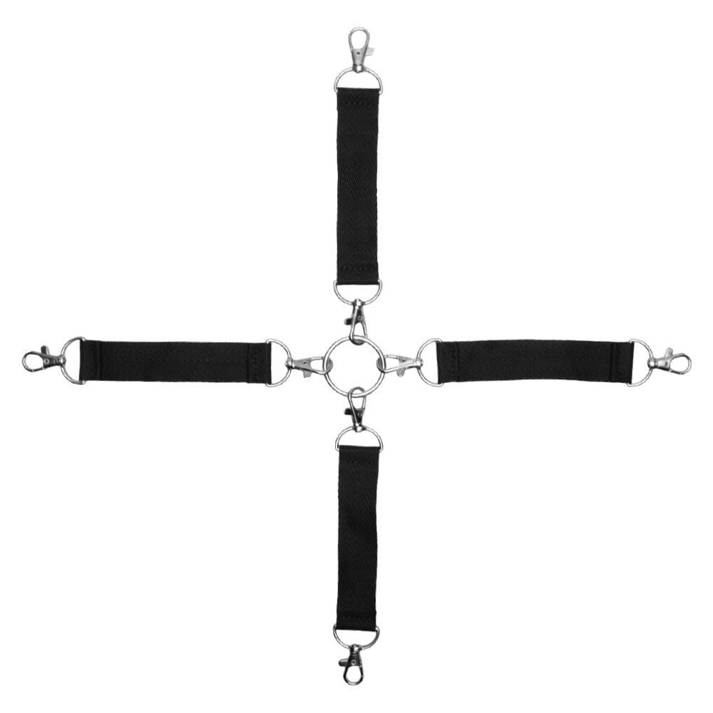 Kit Bondage 9 Itens Restrições Bdsm Youvibe Vipmix