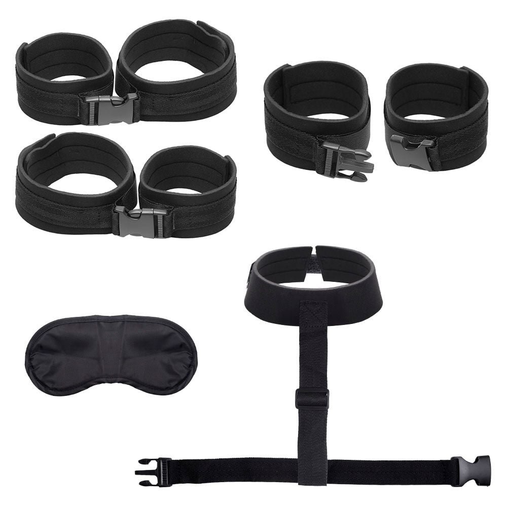 Kit Bondage Algemas Ajustáveis Sado Youvibe Vipmix