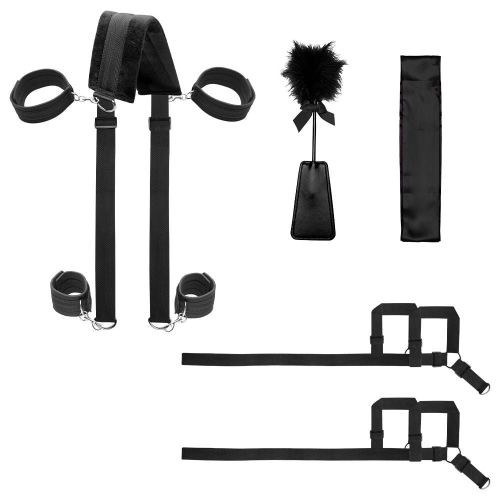 Kit Bondage Cama Algemas Ajustáveis Youvibe Vipmix