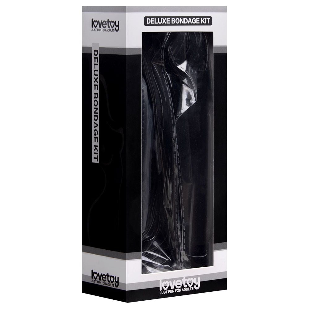 Kit Bondage Mordaça Venda Chicote Lovetoy Vipmix